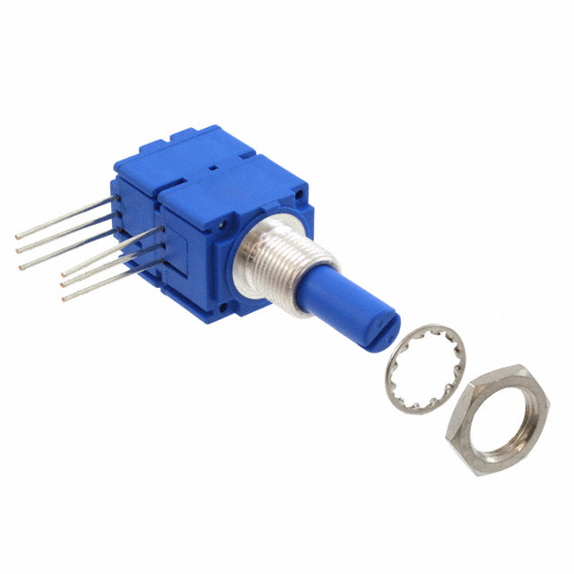 【91A2A-B28-D15/D15L】POT 10K OHM 1/4W PLASTIC LOG